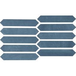 Carmen Ceramic Art, Switch, CARMEN CERAMIC ART OFF DARK BLUE MATT PŁYTKA ŚCIENNA 4.3X24.3 