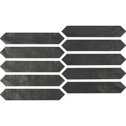 Carmen Ceramic Art, Switch, CARMEN CERAMIC ART OFF GRAPHITE MATT PŁYTKA ŚCIENNA 4.3X24.3 