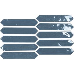 Carmen Ceramic Art, Switch, CARMEN CERAMIC ART ON DARK BLUE GLOSS PŁYTKA ŚCIENNA 4.3X24.3 