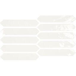 Carmen Ceramic Art, Switch, CARMEN CERAMIC ART ON WHITE GLOSS PŁYTKA ŚCIENNA 4.3X24.3 