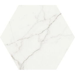 Carmen Ceramic Art, Verona, CARMEN CERAMIC ART VERONA WHITE HEXAGON GRES 13.9X16 