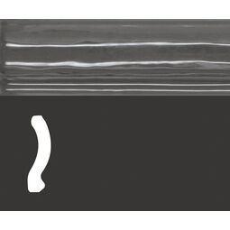 Carmen Ceramic Art, Vintage, CARMEN CERAMIC ART VINTAGE GRAPHITE MOLDURA 5X15 