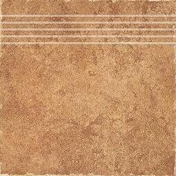 Ceramika Gres, Riva, CERAMIKA GRES RIVA RIV 03 BEŻ STOPNICA 33X33 