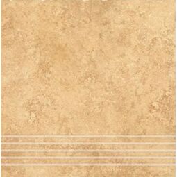 Ceramika Gres, Riva, CERAMIKA GRES RIVA RIV 02 KREM STOPNICA 33X33 