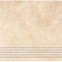 Ceramika Gres, Roxy, CERAMIKA GRES ROXY RXY 02 KREM GRES STOPNICA 33X33 