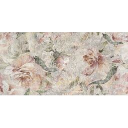 Ceramika Końskie, Scarlet, CERAMIKA KOŃSKIE CCR114-1 SCARLET FLOWERS DEKOR 30X60 