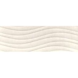 Ceramika Końskie, Oregon, CERAMIKA KOŃSKIE OREGON CREAM WAVE PŁYTKA ŚCIENNA 25X75 