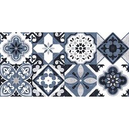 Ceramika Końskie, White Glossy / Patchwork Majolika, CERAMIKA KOŃSKIE PATCHWORK MAJOLIKA DEKOR 30X60 