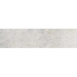 Cerrad - New Design, Masterstone, CERRAD MASTERSTONE WHITE GEO DEKOR POLER REKTYFIKOWANY 29.7X119.7 