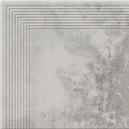 Cerrad - New Design, Piatto, CERRAD PIATTO GRIS STOPNICA NAROŻNA 30X30 