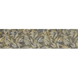 Cerrad - New Design, Softcement, CERRAD SOFTCEMENT GRAPHITE FLOWER DEKOR POLER REKTYFIKOWANY 29.7X119.7 