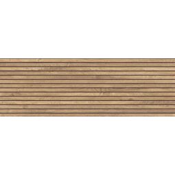 Cersanit, Band Wood, CERSANIT LAMELLA BROWN PŁYTKA ŚCIENNA 39.8X119.8 