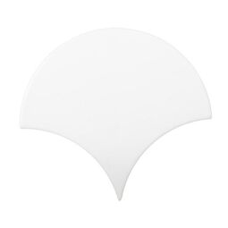 Cil Decor, Escama, CIL DECOR ESCAMA WHITE GLOSSY PŁYTKA ŚCIENNA 15.5X17 