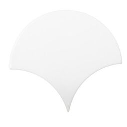 Cil Decor, Escama, CIL DECOR ESCAMA WHITE MAT PŁYTKA ŚCIENNA 15.5X17 
