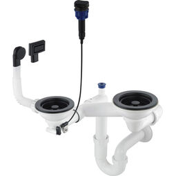 Deante, Space-Saver, DEANTE SPACE-SAVER SYFON DO ZLEWOZMYWAKA GRANITOWEGO - SPACE-SAVER 