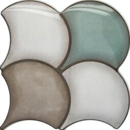 Decus, Escama, DECUS ESCAMA MIX PŁYTKA ŚCIENNA 21X21 