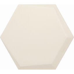 Decus, Hexagono Cuna, DECUS HEXAGONO CUNA CREMA MATE PŁYTKA ŚCIENNA 15X17 