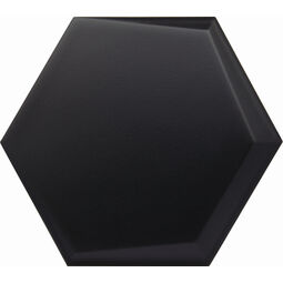 Decus, Hexagono Cuna, DECUS HEXAGONO CUNA NEGRO MATE PŁYTKA ŚCIENNA 15X17 