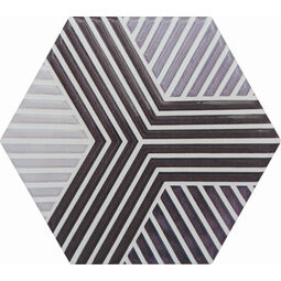 Decus, Hexagono Piramidal, DECUS HEXAGONO PIRAMIDAL BLANCO GEOMETRIC DEKOR 15X17 