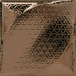 Decus, Hoja, DECUS HOJA BRONCE DEKOR 15X15 