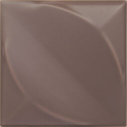Decus, Hoja, DECUS HOJA CHOCOLATE MATE PŁYTKA ŚCIENNA 15X15 