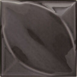 Decus, Hoja, DECUS HOJA GRAFITO BRILLO PŁYTKA ŚCIENNA 15X15 