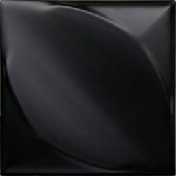 Decus, Hoja, DECUS HOJA NEGRO MATE PŁYTKA ŚCIENNA 15X15 