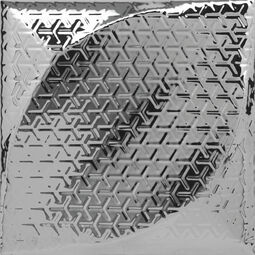 Decus, Hoja, DECUS HOJA PLATA DEKOR 15X15 