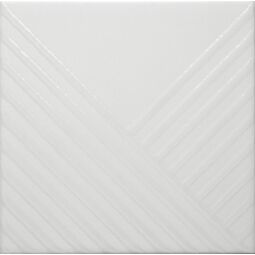 Decus, Lines, DECUS LINES WHITE MATE PŁYTKA ŚCIENNA 15X15 