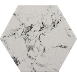 Decus, Marmol, DECUS MARMOL CARRARA HEXAGONO GRES 14X16.3 