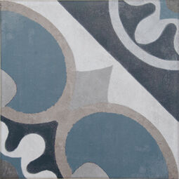 Decus, Vintage, DECUS VINTAGE AZUL 04 GRES MAT 20X20 