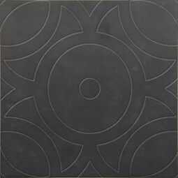 Decus, Vintage, DECUS VINTAGE GRAFITO RELIEVE GRES MAT 20X20 