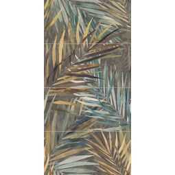 Domino, Bihara, DOMINO BIHARA LEAVES 1 DEKOR 4-ELEMENTOWY 59.8X119.8 