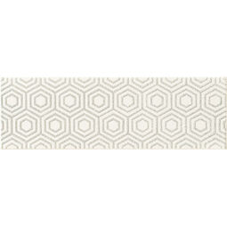 Domino, Burano, DOMINO BURANO BAR A WHITE DEKOR 7.8X23.7 