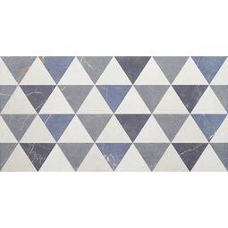 Domino, Chic Stone, DOMINO CHIC STONE GEO DEKOR 30.8X60.8X1 