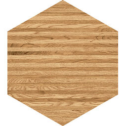 Domino, Flare, DOMINO FLARE WOOD HEX PŁYTKA ŚCIENNA 11X12.5 