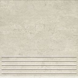 Domino, Gris, DOMINO GRIS SZARY GRES STOPNICA 33.3X33.3 