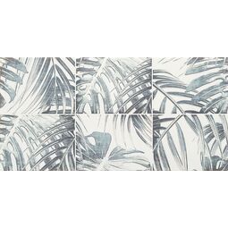 Domino, Idylla, DOMINO IDYLLA GREY 1 DEKOR 30.8X60.8 