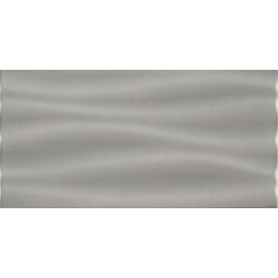 Domino, Joy Wave, DOMINO JOY WAVE SZARA STR PŁYTKA ŚCIENNA 22.3X44.8 