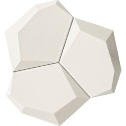 Domino, Velo Bianco, DOMINO VELO BIANCO 3D MOZAIKA 19X21X1.5 