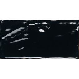 Dune, Atelier, DUNE ATELIER BLACK GLOSSY PŁYTKA ŚCIENNA 12.5X25 (187871) 