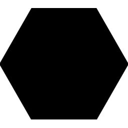 Dune, Hexaline, DUNE HEXALINE BLACK GRES 21.5X25 (188001) 