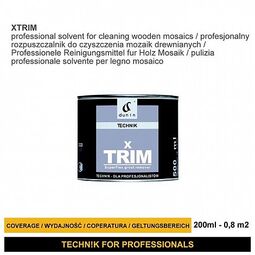 Dunin, Chemia, DUNIN DUNIN TECHNIK XTRIM 200 ML ROZPUSZCZALNIK DO CZYSZCZENIA MOZAIK DREWNIANYCH 
