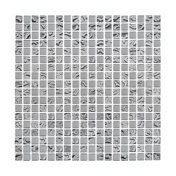 Dunin, Glass Mix, DUNIN DD1 SILVER MIX 15 MOZAIKA SZKLANA 30X30 