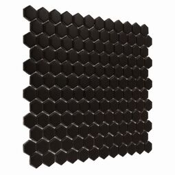 Dunin, House Loves, DUNIN MINI HEXAGON BLACK  MATT MOZAIKA 26X30 