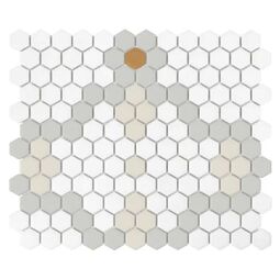 Dunin, House Loves, DUNIN MINI HEXAGON COMPASS  MATT MOZAIKA 26X30 