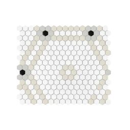 Dunin, House Loves, DUNIN MINI HEXAGON DOUBLEHEX  MATT MOZAIKA 40.1X34.1 