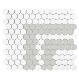 Dunin, House Loves, DUNIN MINI HEXAGON STRIPE 2.3.A MATT MOZAIKA 26X30 