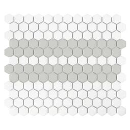 Dunin, House Loves, DUNIN MINI HEXAGON STRIPE 2.A MATT MOZAIKA 26X30 