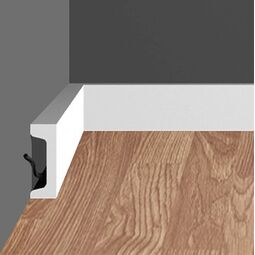 Dunin, Listwy Przypodłogowe, DUNIN WALLSTAR BBP-051 LISTWA PRZYPODŁOGOWA POLYSTAR 5X1.6X200 